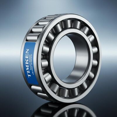 بلبرینگ غلتکی TIMKEN با عملکرد کم صدا، ساختار قفس فولادی و رتبه سرعت تا 10,000 دور در دقیقه