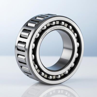 بلبرینگ غلتکی TIMKEN با قفس فولادی برای صدای کم و عمر طولانی در طراحی تک ردیفه