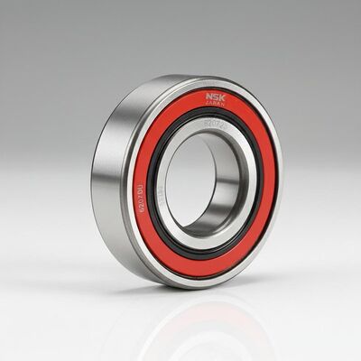 بلبرینگ ساچمه‌ای شیاری مهر و موم شده NSK فولاد کروم 35x72x15 میلی‌متر برای بار شعاعی و محوری در ماشین‌آلات خودرو و صنعتی
