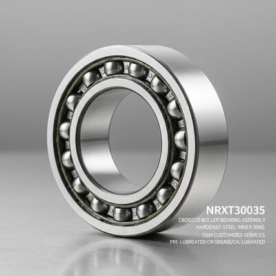 NRXT30035 مجموعه ای از لاغرهای رولر متقاطع با حلقه داخلی فولادی سخت شده و خدمات سفارشی OEM که از قبل روغن زده شده اند یا روغن / روغن روغن زده شده اند
